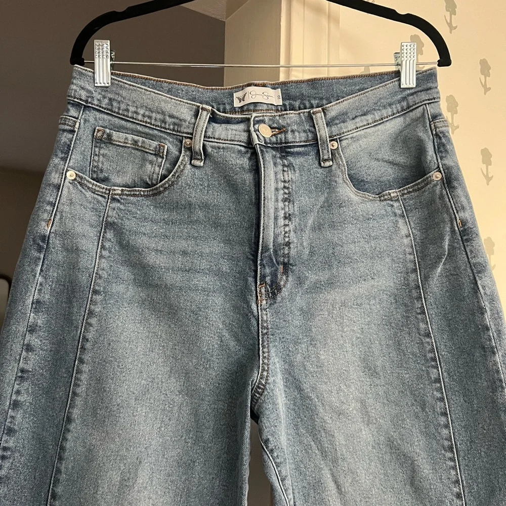 Jessica Simpson Myrtle barrel leg jeans - Picture 4 of 8